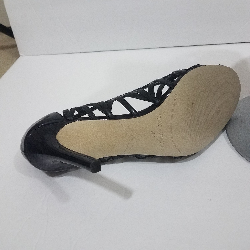 Enzo Angiolini Eamixx Faux Patent Leather 9.5 NWOT - Picture 6 of 10